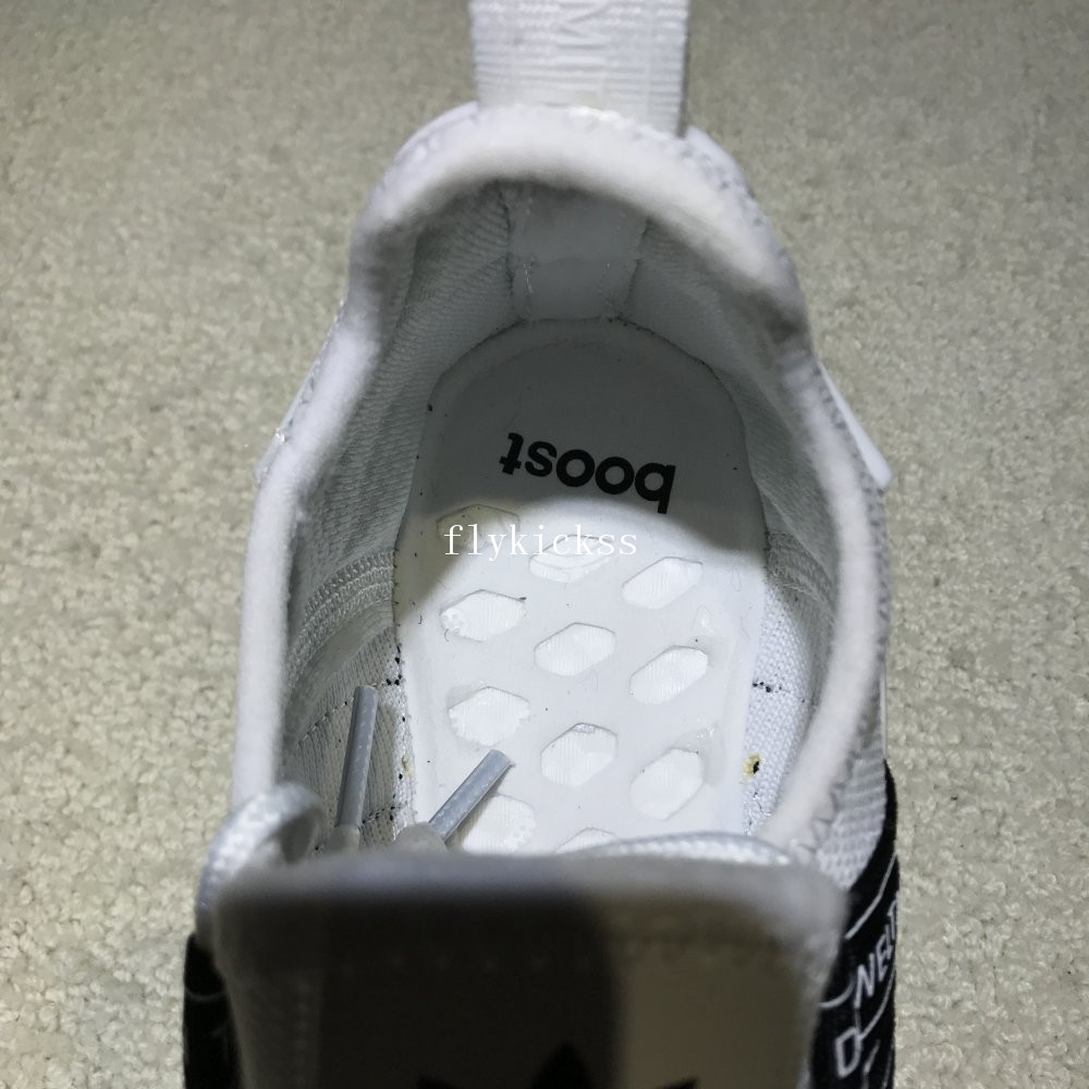 Real Boost Adidas NMD R1 White World